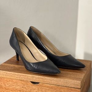 Navy Nine West Heels